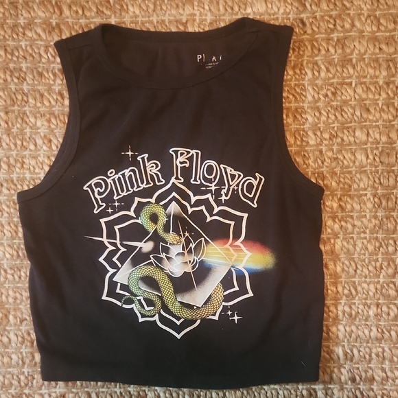 PLAYBOY Black Muscle Tee with Graphic Design - Picture 1 of 3